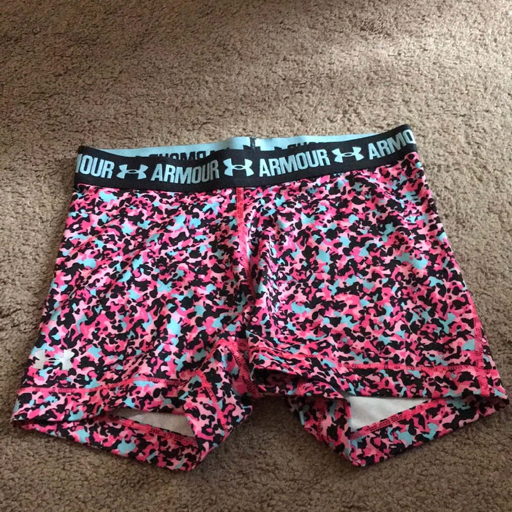 Under armor compression shorts